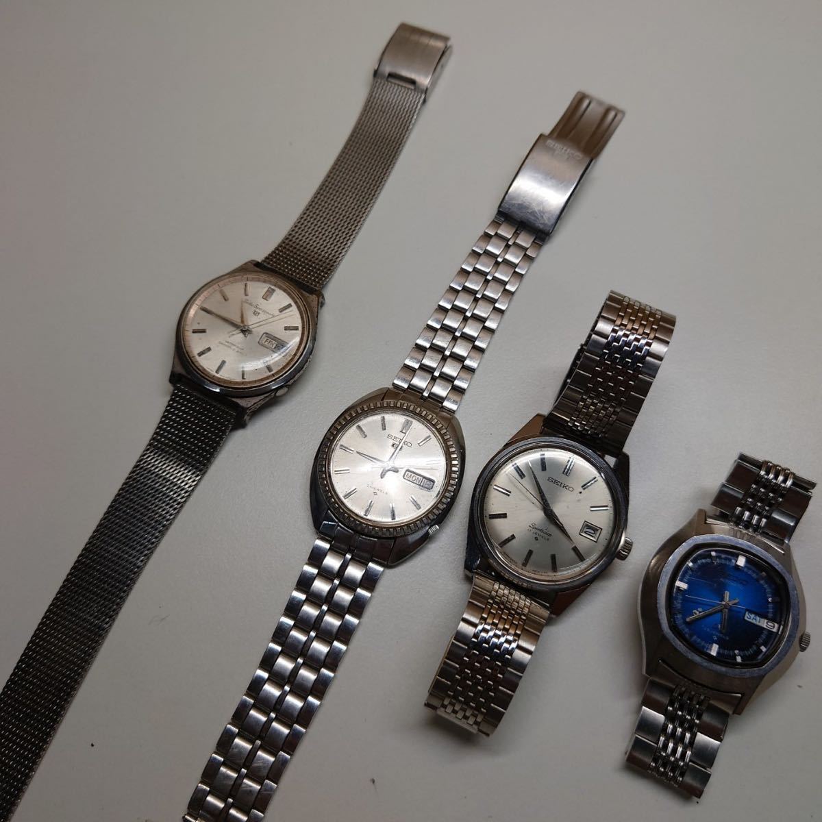 カーキ×インディゴ SEIKO SEIKO 5 4点セット - 通販 - www