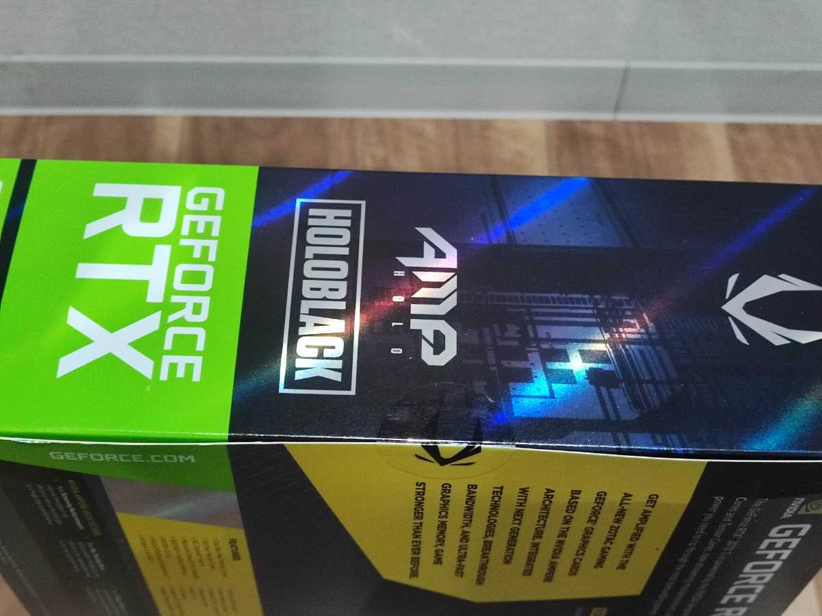 新品未開封】ZOTAC GAMING GeForce RTX 3070 Ti AMP Holo グラフィックスカード 8GB GDDR6X ZOTAC RTX 3070Ti AMP Holo