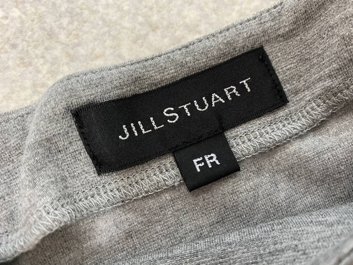 NA26/ прекрасный товар JILL STUART* Jill Stuart серый cut and sewn плечо. чёрный chu-ru гонки & лента 