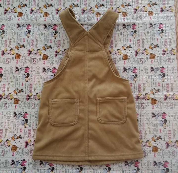 無印良品 ジャンパースカート コーデュロイ 90
