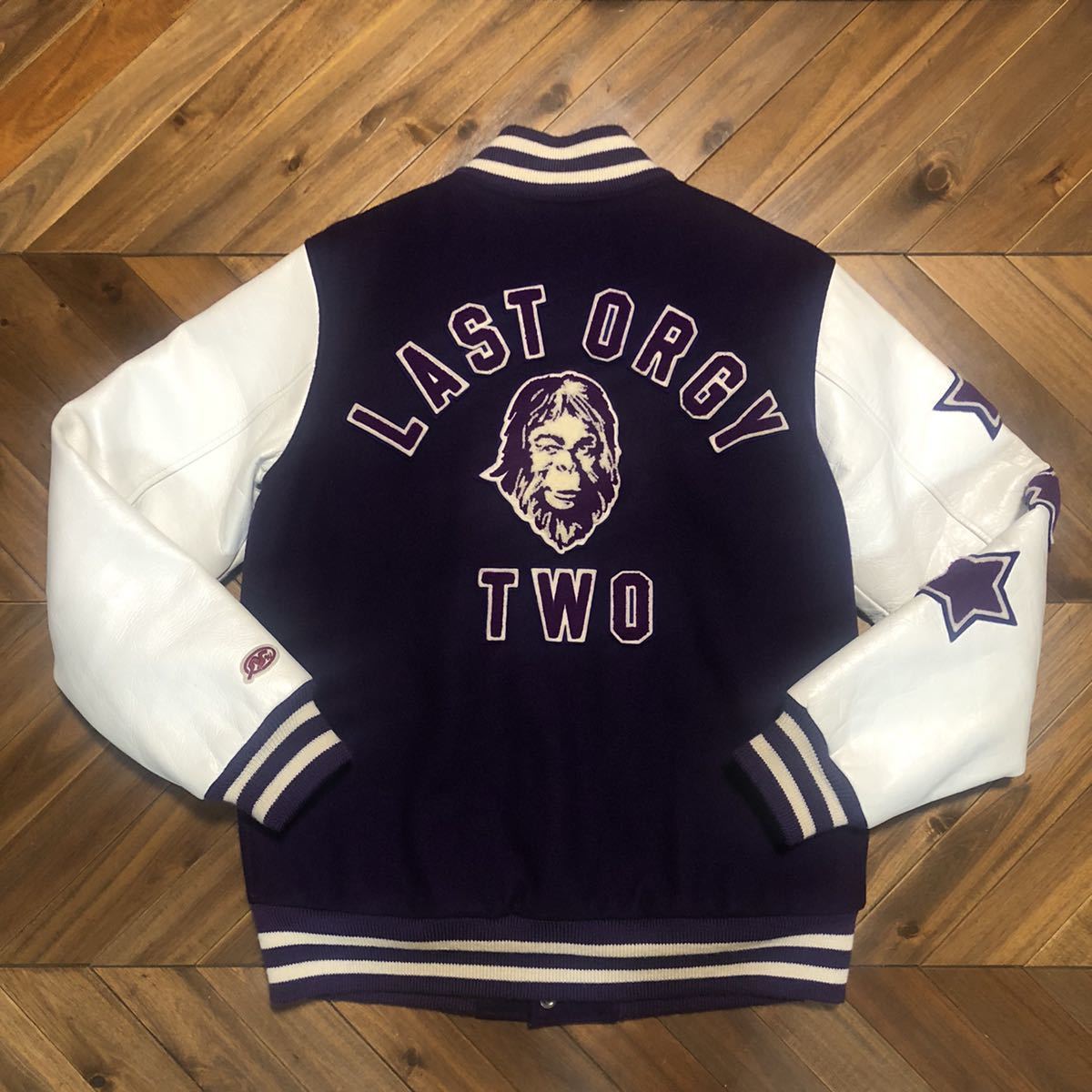 last orgy 2 varsity jacket NIGO JONIO UNDERCOVER NOWHERE BAPE