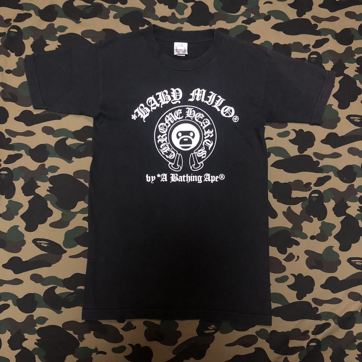 chrome hearts クロムハーツ BAPE エイプ tee A BATHING APE Tシャツ