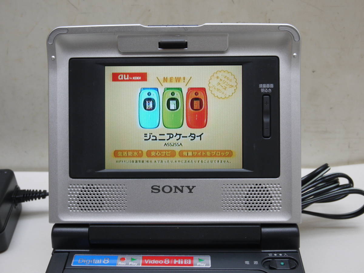 SONY GV-D800 デジタルビデオカセットレコーダー VIDEO WALKMAN Digital8 再生 ジャンク_画像2