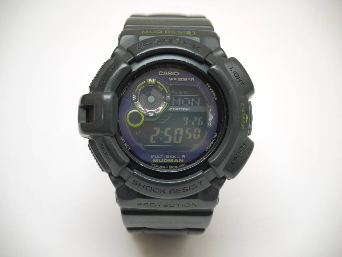■ CASIO G-SHOCK MUDMAN GW-9300GY カシオ ソーラー 電波 腕時計