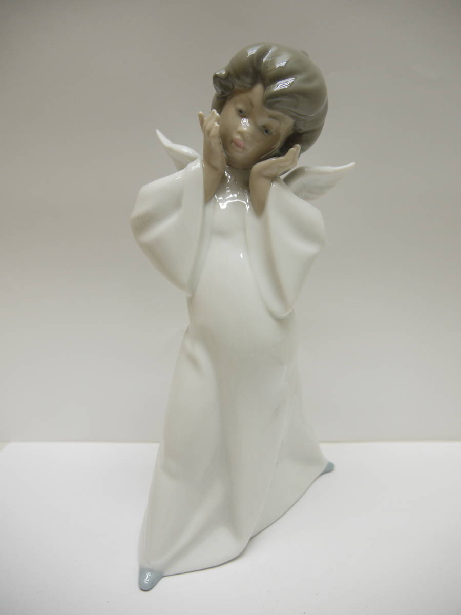 LADRO Lladro 4959 ангел. мысль ..(.., похоже . для )figyu Lynn керамика кукла украшение коллекция 