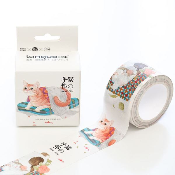 ★新品　可愛い　マスキングテープ　30mm　猫　ＣＡＴ　ねこ　マステ★_画像2