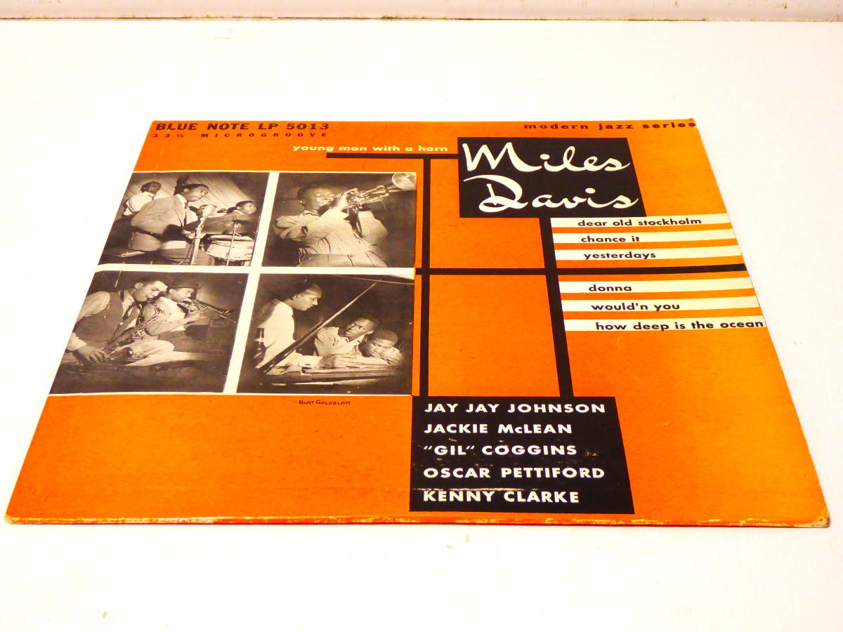 米国盤 10" MILES DAVIS YOUNG MAN WITH A HORN LEXINGTON DG EAR BLUE NOTE BLP 5013 MADE IN USA_画像5