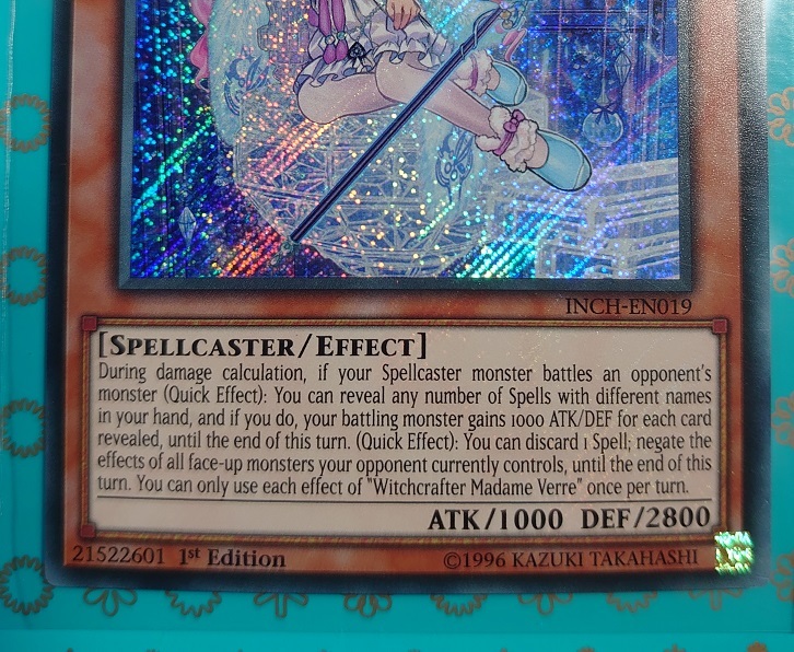 遊戯王 英語版 1st INCH-EN019 ウィッチクラフトマスター 遊戯王 英語版 1st INCH-EN019 ウィッチクラフトマスター