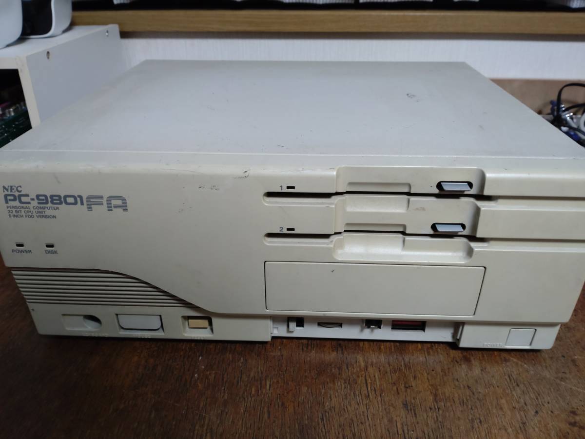 Yahoo!オークション - NEC PC-9801 FA2 パーソナル Yahoo!オークション - NEC PC-9801 FA2 パーソナル