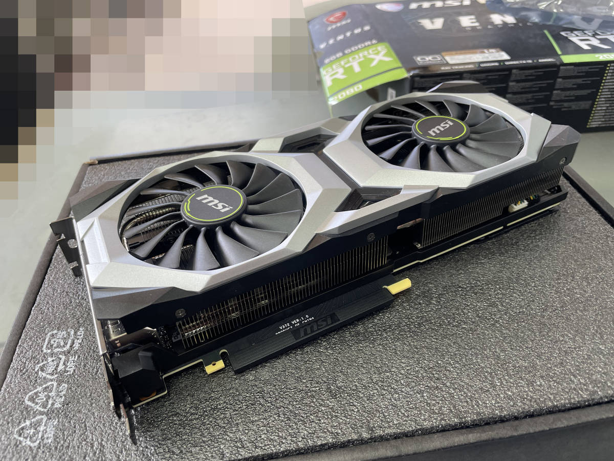 最高の品質の 2080 RTX GeForce MSI Ti 【美品！】 VD6726