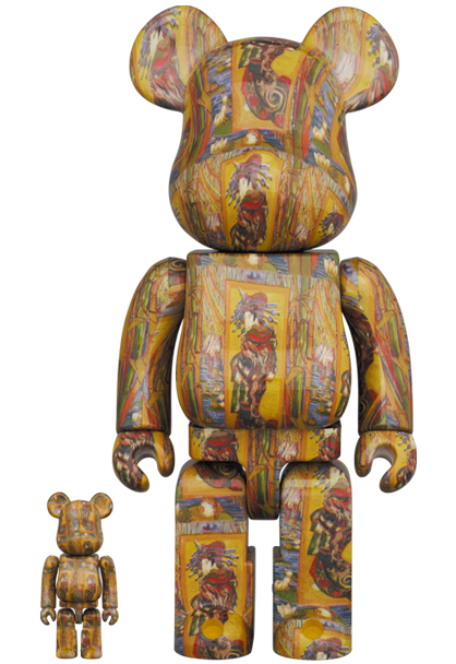 別倉庫からの配送】 ゴッホ展 ベアブリック BE@RBRICK 100%400% 未開封
