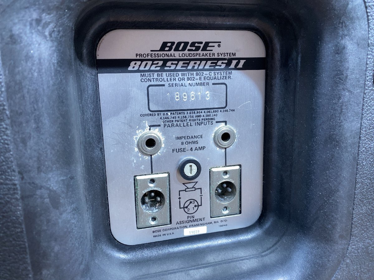 BOSE 802 seriesⅡ ボーズ スピーカー ペア○D091B001 | www