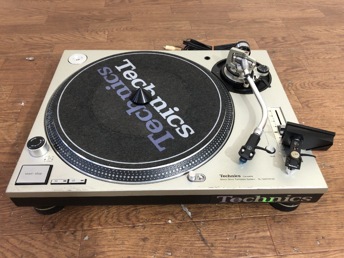 Technics テクニクス SL-1200MK3D DJ機器 ターンテーブル○D092M553 