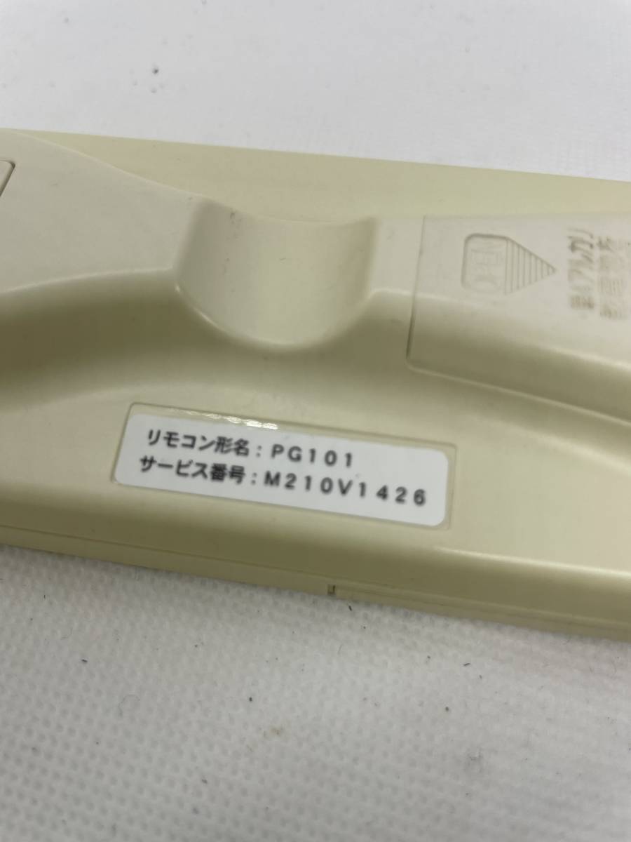 J331○MITSUBISHI　三菱 エアコン用リモコン リモコン PG10１_画像7