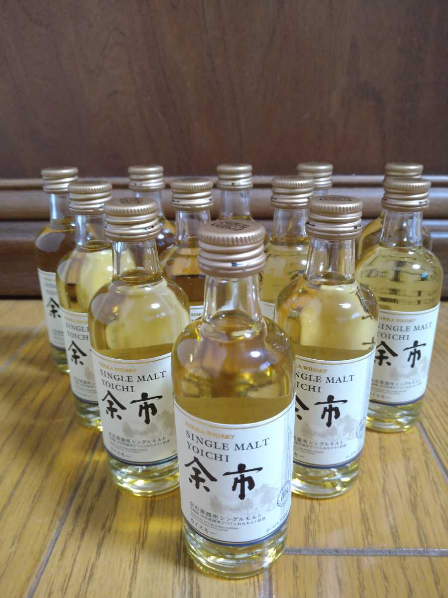 新品未開封 余市 50ml 12本セット ミニボトル ミニチュア 蒸溜所 www