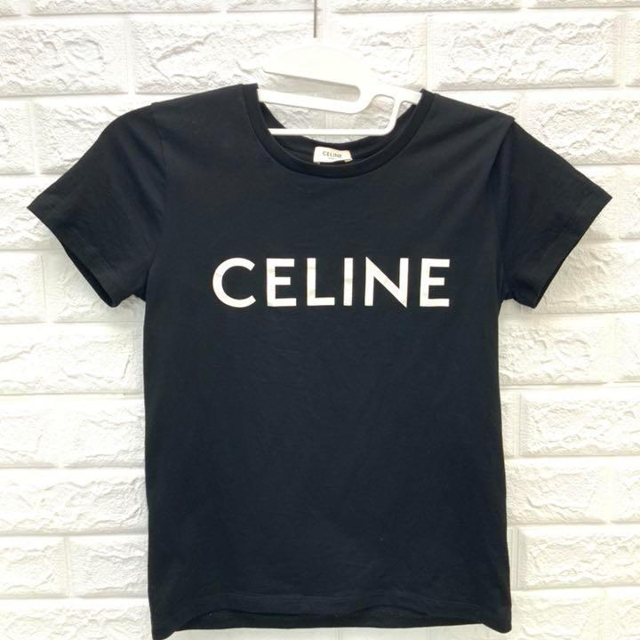 値下げ!celineセリーヌ Tシャツ XSサイズ トリオンフ ロゴTシャツ