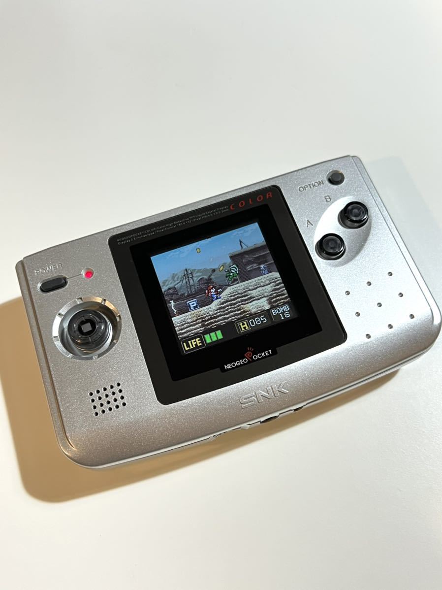 正規通販サイト』 ネオジオポケットカラー IPS液晶カスタム 充電池付き