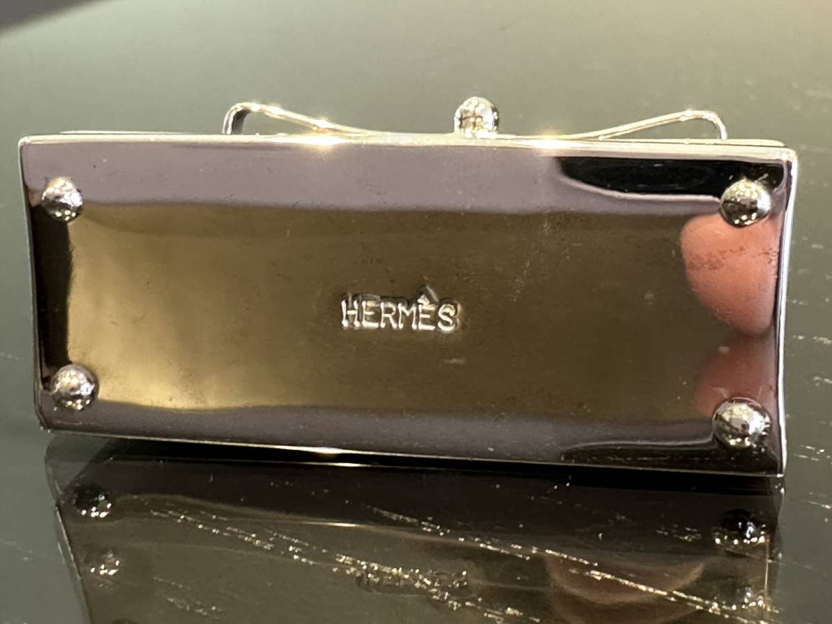 エルメス シルバー ピルケース ケリーバッグ モチーフ 小物入れ エルメス シルバー ピルケース ケリーバッグ モチーフ 小物入れ