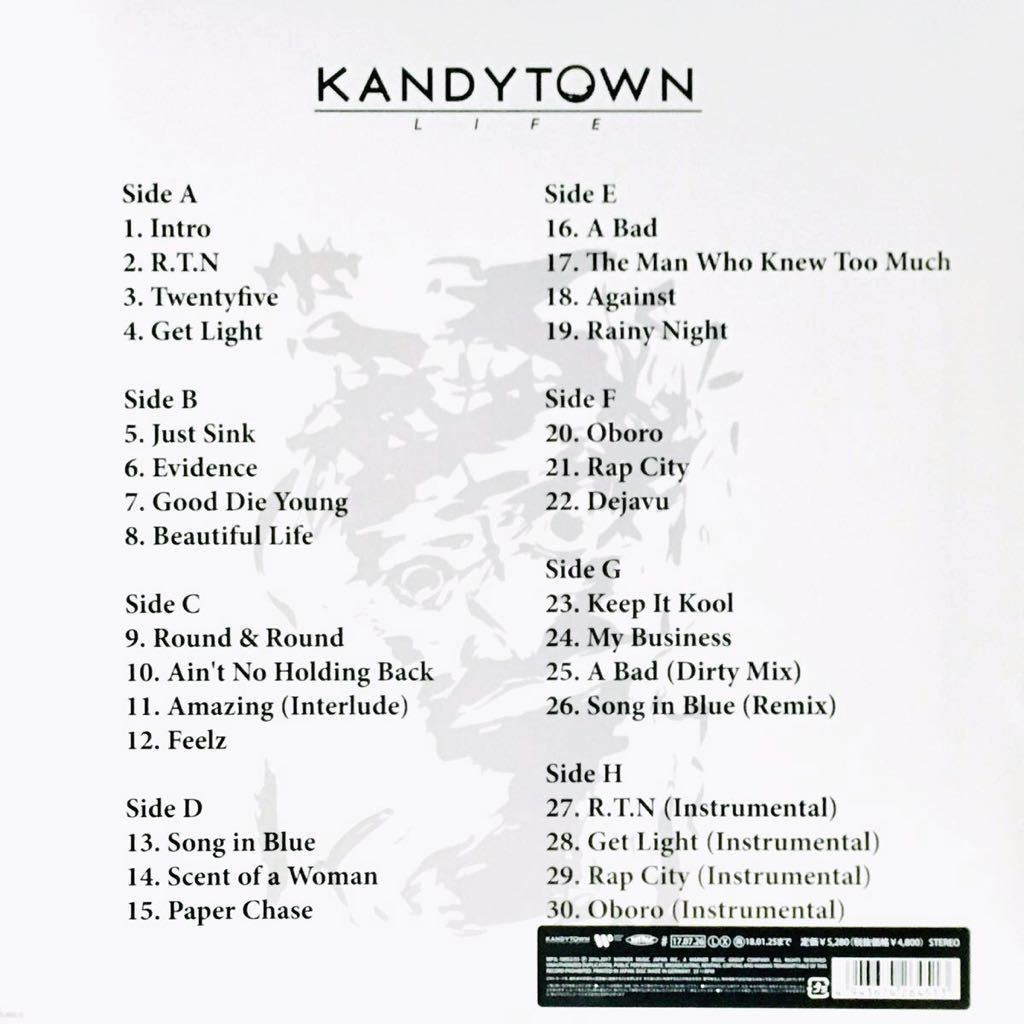 購入本物 新品未開封4LP/KANDYTOWN アナログ盤 レコード 限定盤 ...