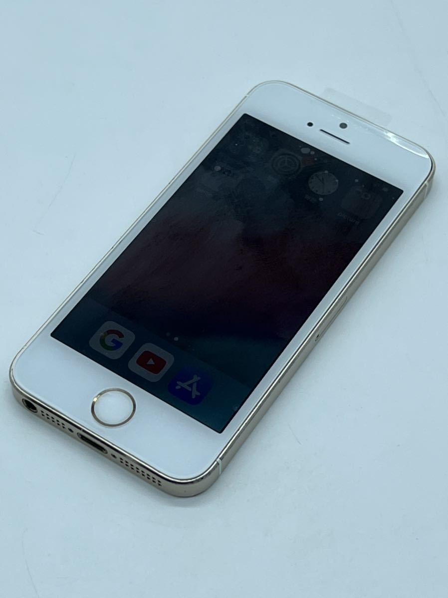 docomo ドコモ iPhone5s ゴールド ネットワーク制限◯ スマートフォン 