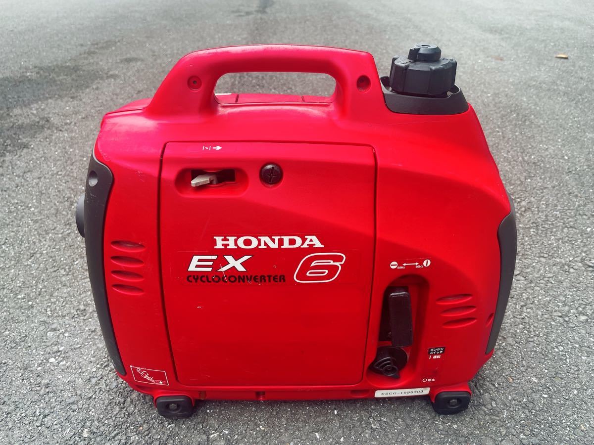 ①【中古/使用感あり】　ポータブル発電機　honda EX6 　アウトドアなどに　(直接引取可)_画像1