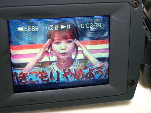 ☆SONY Handycam Hi8/Video8 CCD-TRV96K ダビング・再生☆ハイエイト 8ミリテープ_画像4