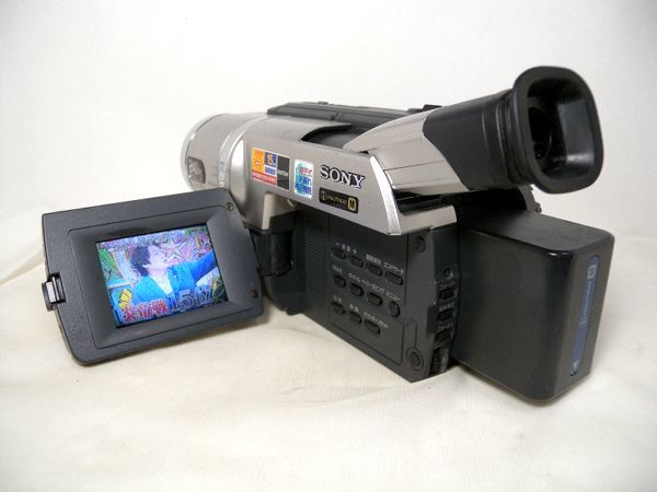 ☆SONY Handycam Hi8/Video8 CCD-TRV96K ダビング・再生☆ハイエイト 8ミリテープ_画像3