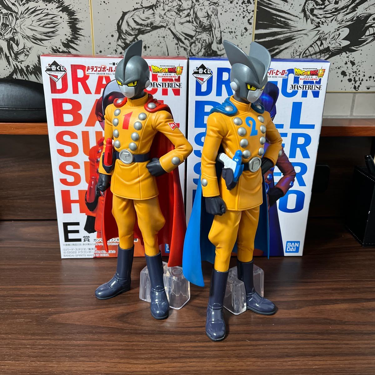 ドラゴンボール一番くじ スーパーヒーロー E賞 ガンマ1号 F賞 ドラゴンボール一番くじ スーパーヒーロー E賞 ガンマ1号 F賞