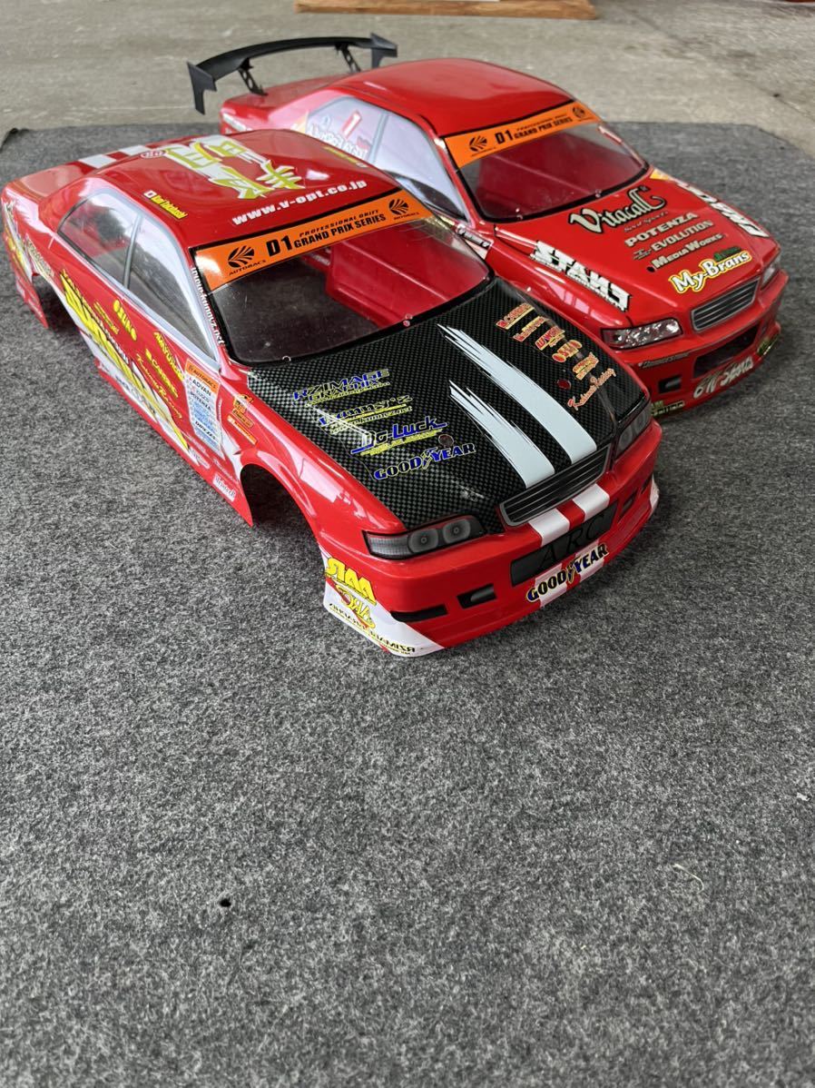 Yahoo!オークション - 2台セット 1/10 トヨタ チェイサー JZX100 Yahoo!オークション - 2台セット 1/10 トヨタ チェイサー JZX100