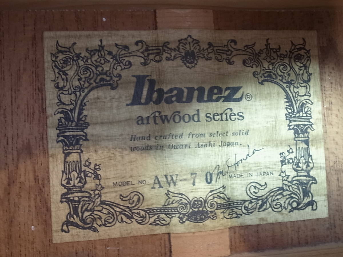 ibanez aw-70 artwood owari asahi | tspea.org