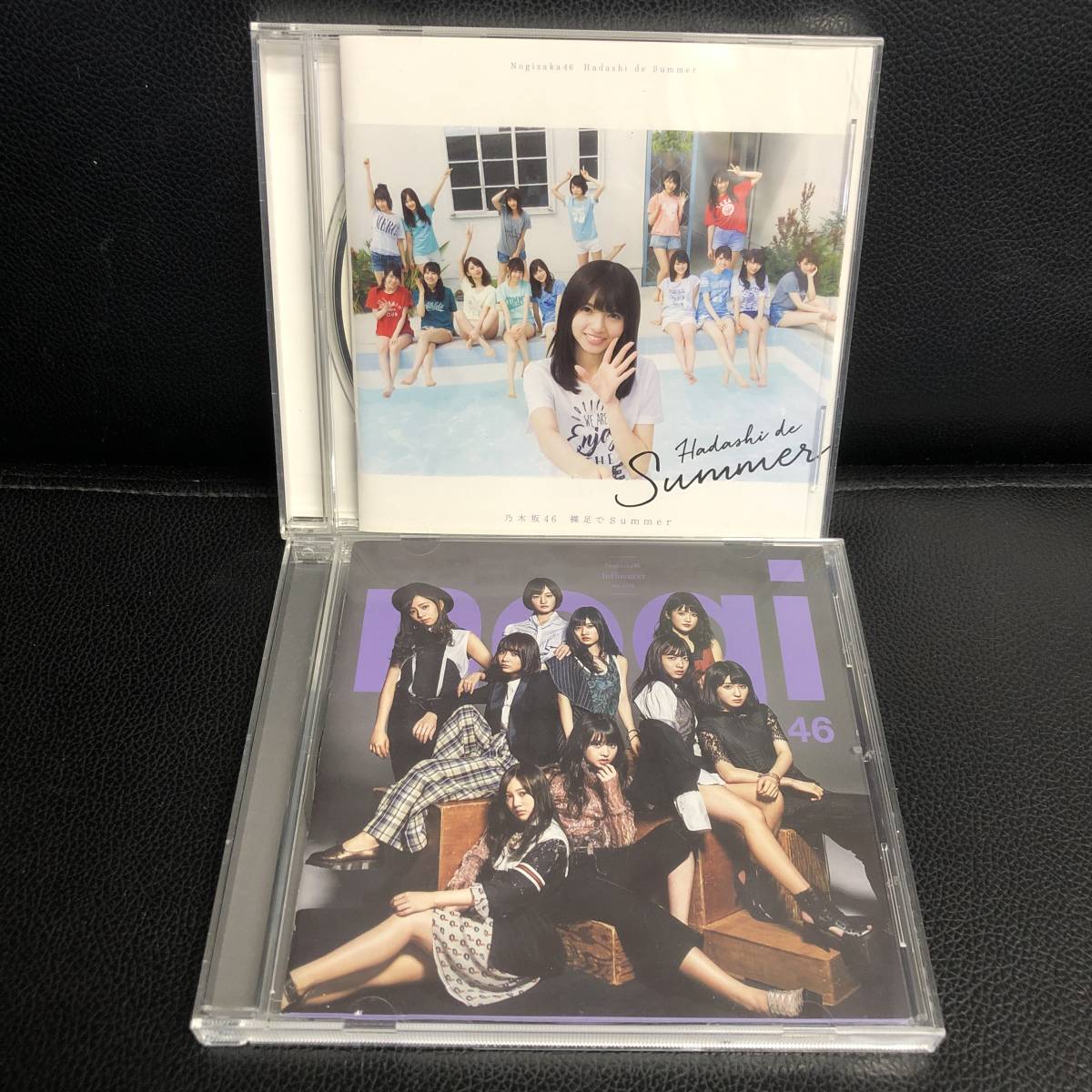 《中古》 音楽CD「乃木坂46：裸足でSummer・インフルエンサー」 シングルCD×2枚セット 邦楽 J-POP_画像1