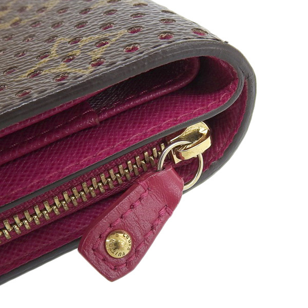 LOUIS VUITTON ルイヴィトン モノグラム ペルフォ コンパクトジップ 二