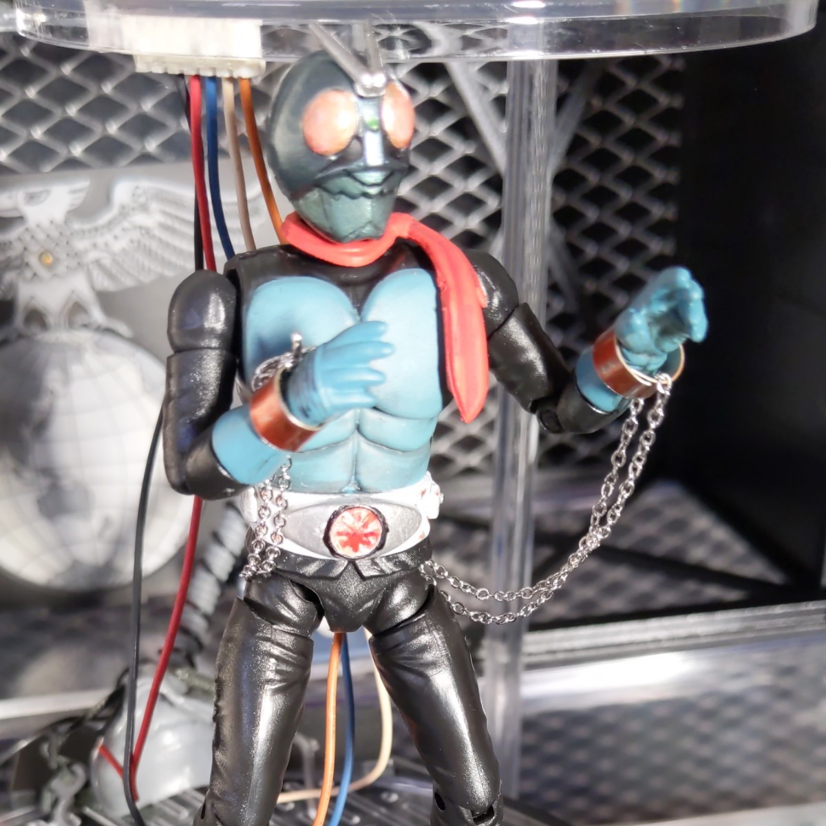 仮面ライダー旧1号・本郷猛(スーツ)・ショッカー骨戦闘員 仮面ライダー旧1号・本郷猛(スーツ)・ショッカー骨戦闘員