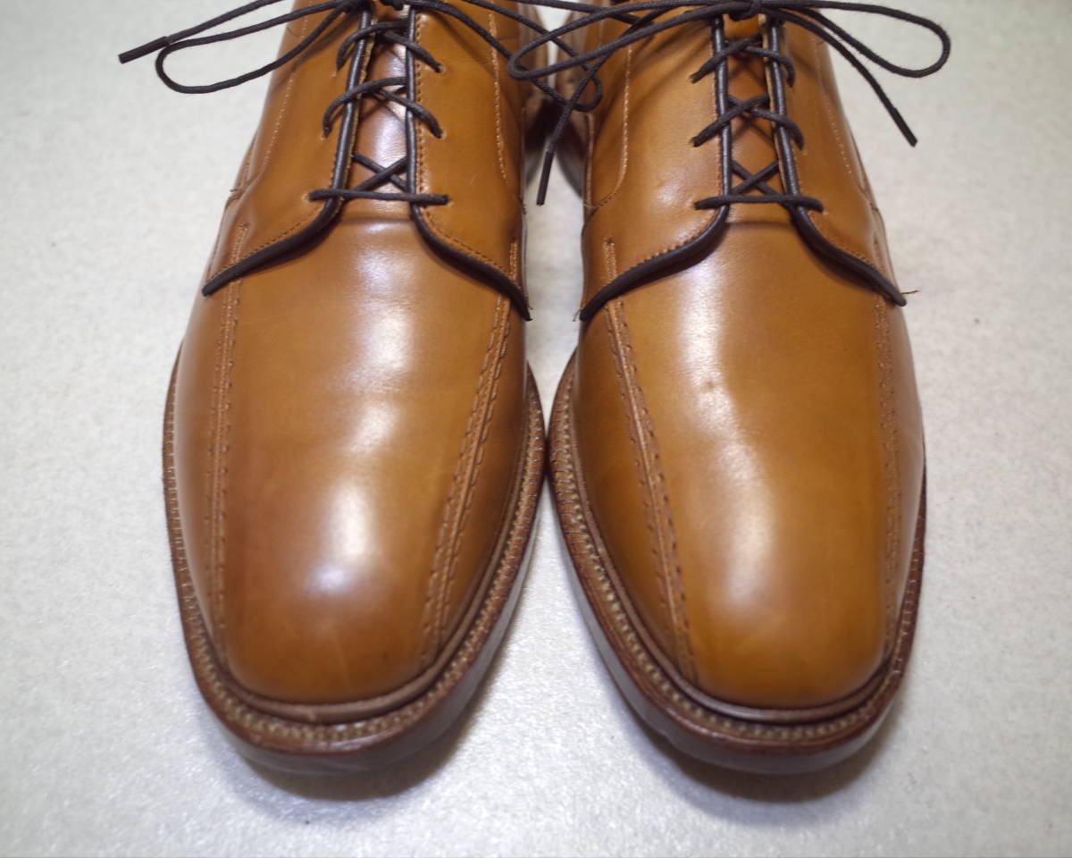 【即決価格落札で送料無料】2533■Allen Edmonds/アレンエドモンズ/Hillcrest■使用極少/USA製バイシクルトゥ/スワールモカ/10E/28cm_画像3