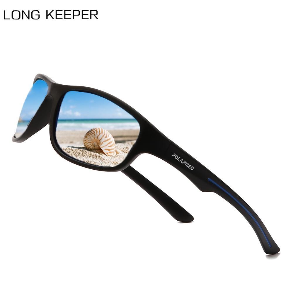 ※カラーセレクト※　Longkeeper メンズラグジュアリー偏光サングラス ヴィンテージスタイル男性クラシック UV400 oculos 運転旅行釣り用_画像1