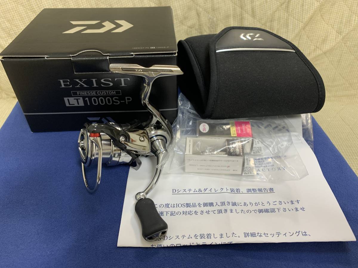ダイワ 18イグジスト FC LT 1000S-P 美品 iOSファクトリー D ダイワ 18イグジスト FC LT 1000S-P 美品 iOSファクトリー D