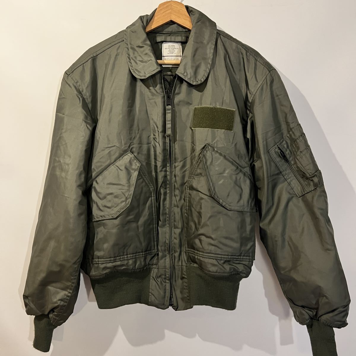 美品 CWU-45/P M 米軍 実物 フライトジャケット USA製 VALLEY www.pn