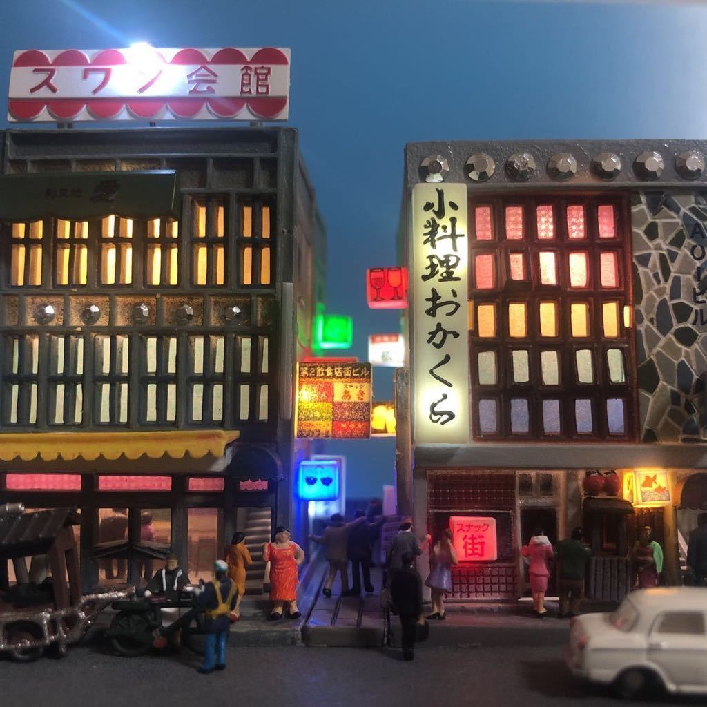 Yahoo!オークション - 1円スタートです 昭和の夜の街 150分の1 Yahoo!オークション - 1円スタートです 昭和の夜の街 150分の1