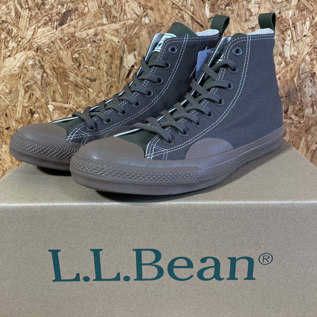 L.L.Bean CONVERSE ALL STAR 100 REACT HI US10.5 29cm コラボ 別注 限定 エルエルビーン コンバース オールスター