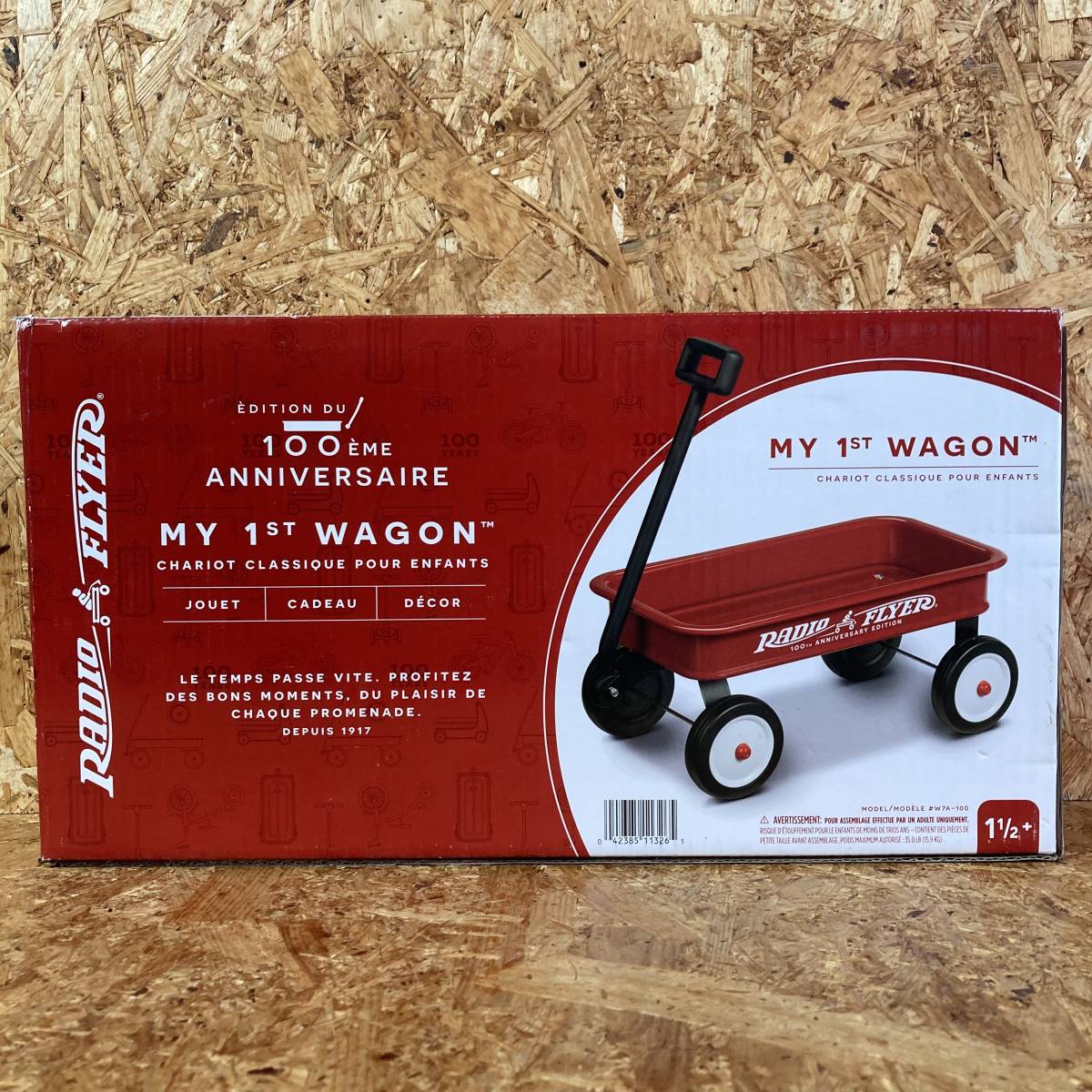 Radio Flyer ラジオ フライヤー MY 1ST Wagon #W7A-100 ワゴン 100TH ANNIVERSARY EDITION 100周年_画像3