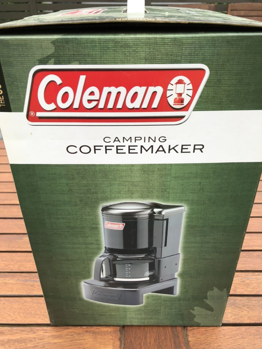 送料込 米国 輸入品 未使用 日本未入荷 廃盤 希少　レア キャンプ アウトドア コールマン コーヒーメーカー US coleman coffee maker_画像2