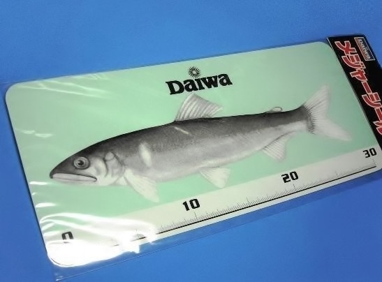 ダイワ Daiwa 尺 鮎 メジャー シール 30cm用 ステッカー　330-150mm_画像1