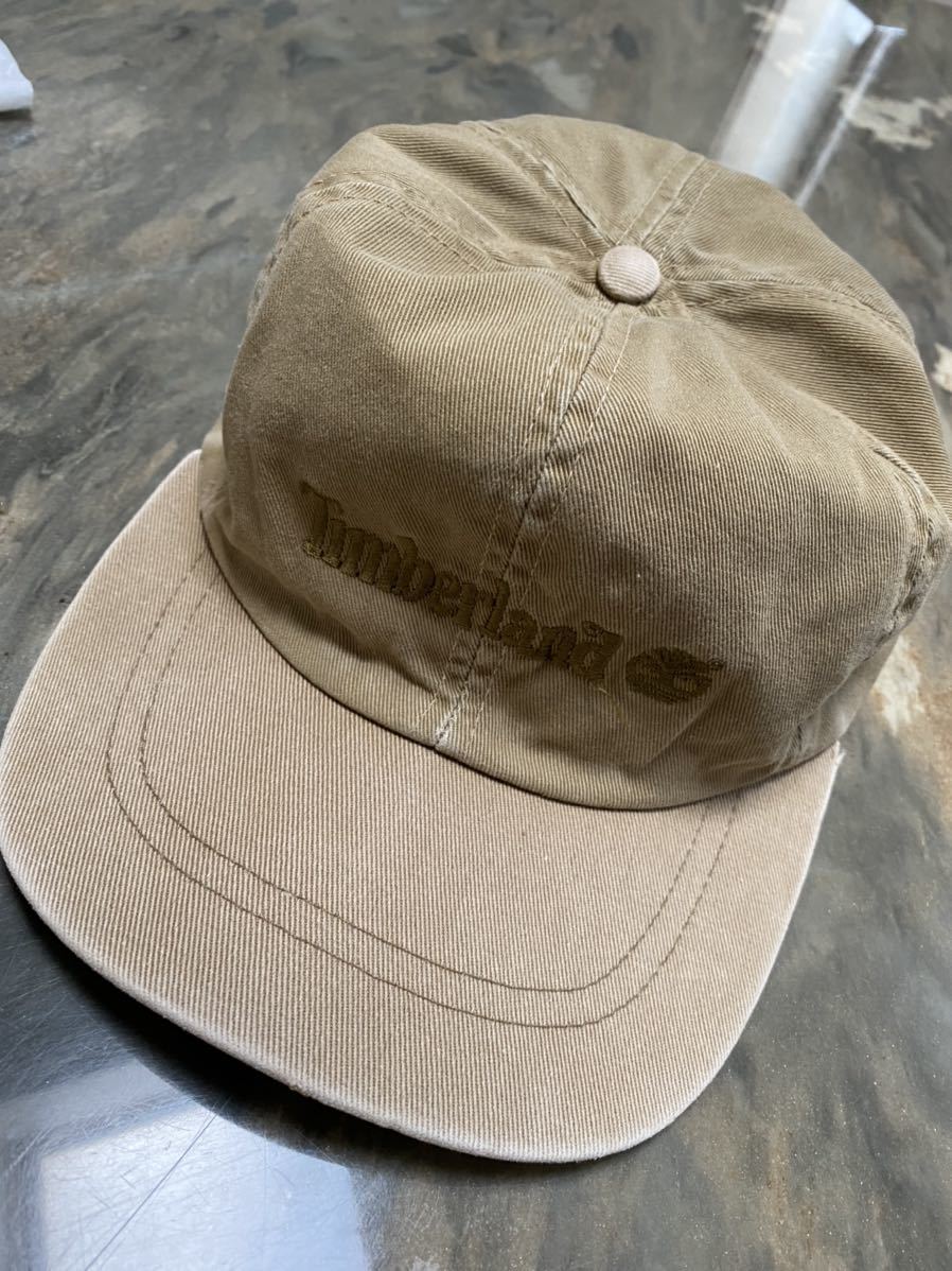 90s timberland 6panel cap ティンバー キャップ-