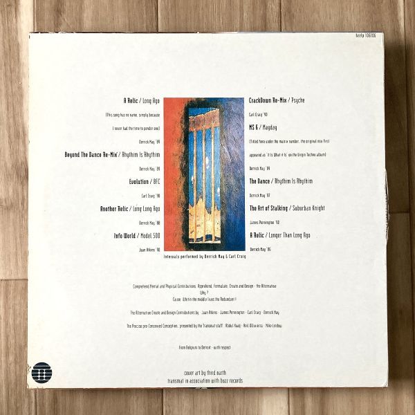 【BEL盤/LP】V.A. / Relics (A Transmat Compilation) ■ Transmat / BZZLP 106106 / Derrick May / Carl Claig / デトロイトテクノ_画像2