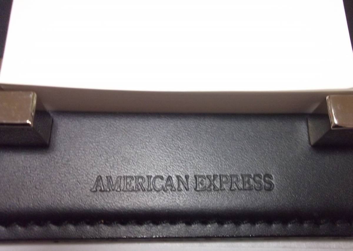 AMEX アメックス アメリカンエキスプレス センチュリオン CENTURION ブラックカード プラチナカード 箱付き 台座付き メモ帳 メモ 卓上　 _画像3