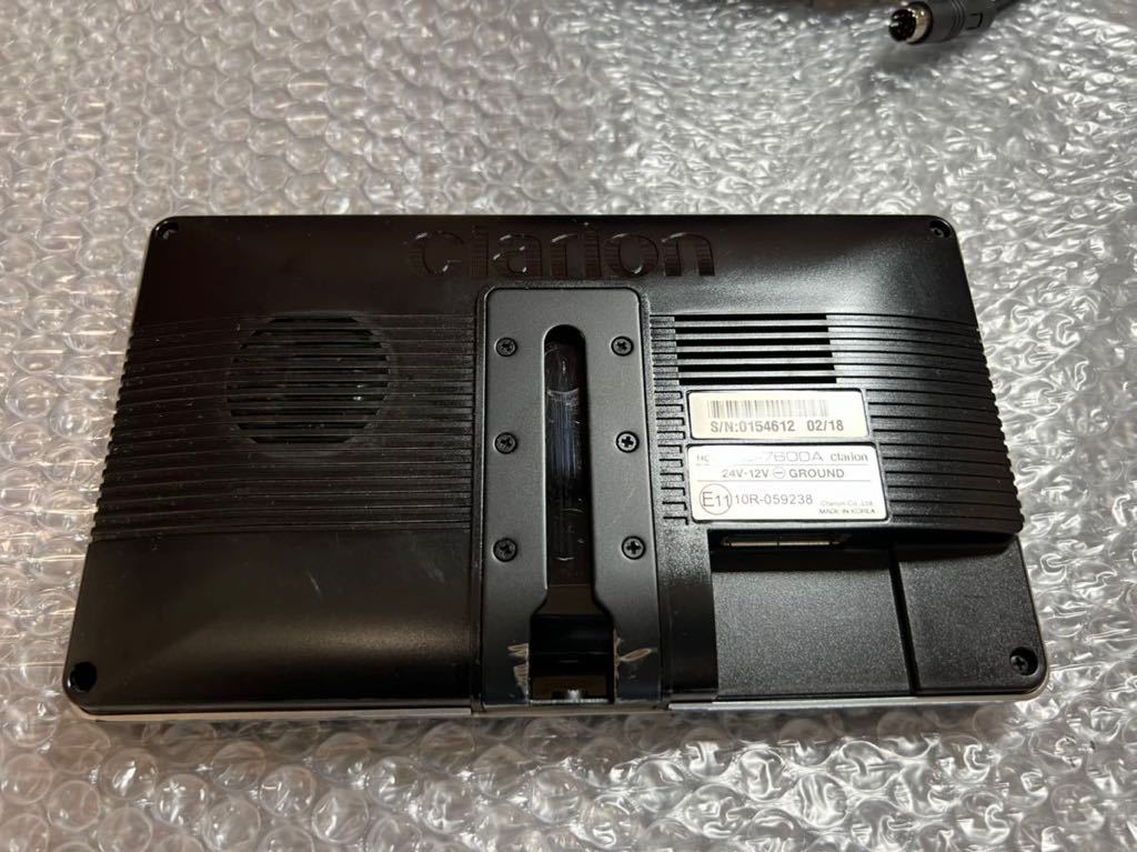 クラリオン バックカメラ バックモニター CC-6600B CJ-7600 12V 24V