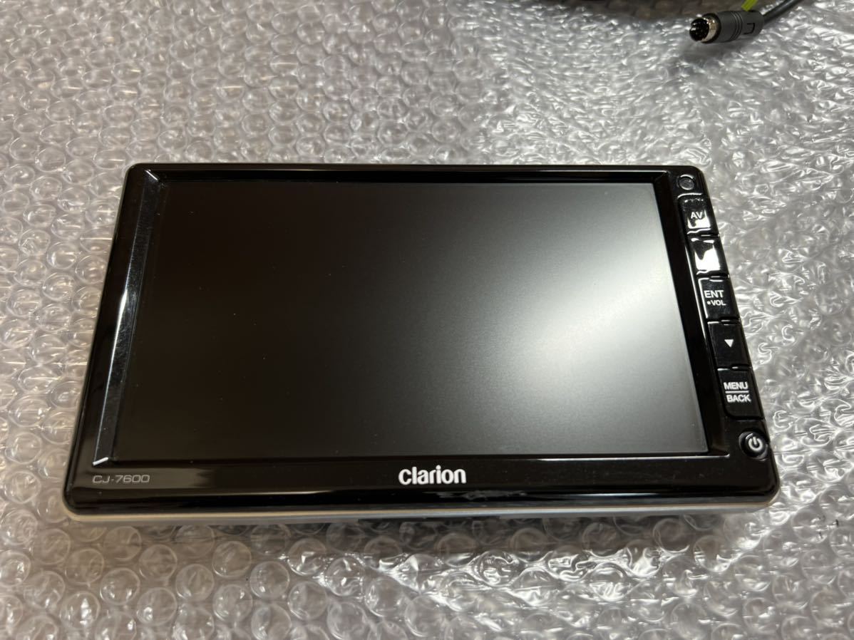 クラリオン バックカメラ バックモニター CC-6600B CJ-7600 12V 24V