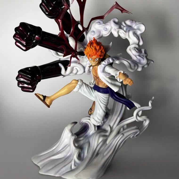 値段交渉可能 One Piece ワンピース ルフィ ギア5 幻獣種モデルニカ Pvc製 30cm フィギュア モンキー D ルフィ 売買されたオークション情報 Yahooの商品情報をアーカイブ公開 オークファン Aucfan Com