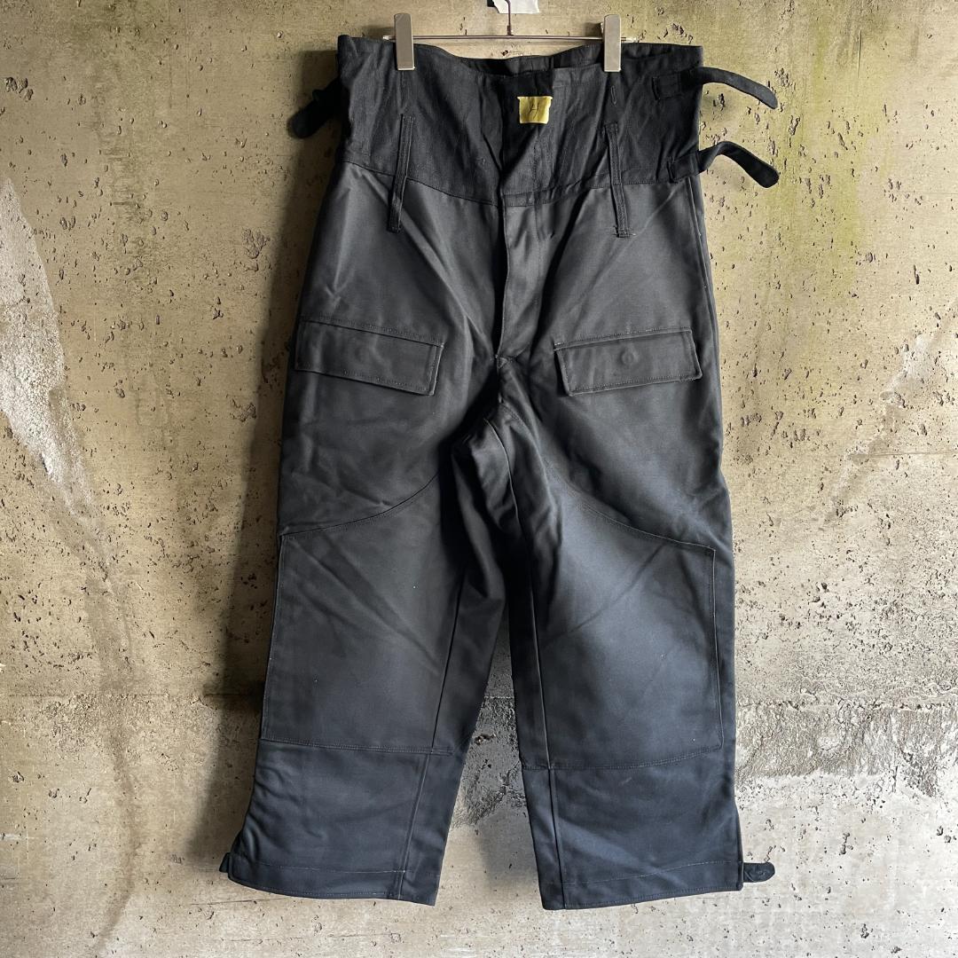 [H] dead stock Russia army so ream army sobie corrugated galvanised iron car s pants 2 size black genuine article the truth thing RUSSIA ARMY TANKERS PANTS BLACK