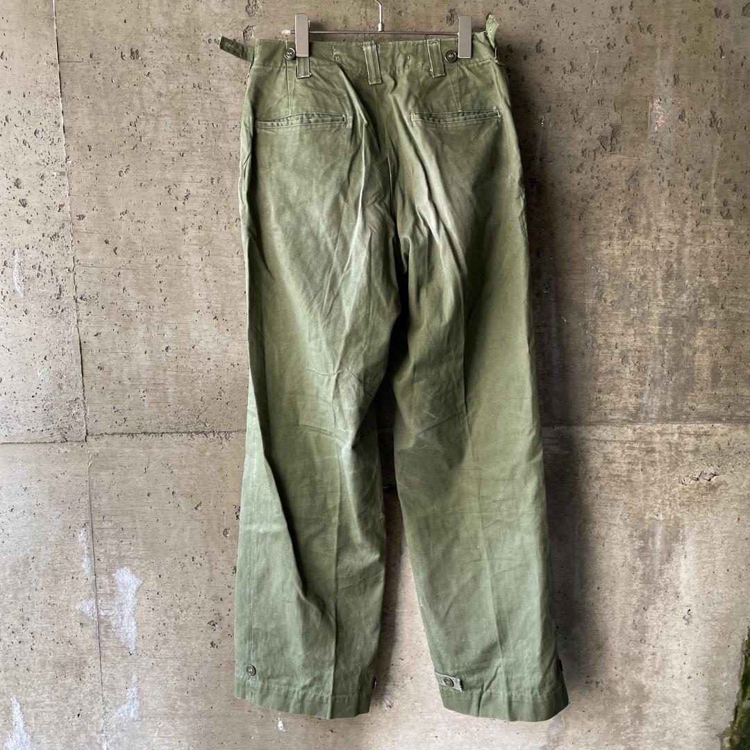 【AZ17】本物 アメリカ軍 US ARMY M43 M-1943 米軍 フィールドパンツ M-1943 TROUSERS,FIELD,COTTON, O.D._画像7